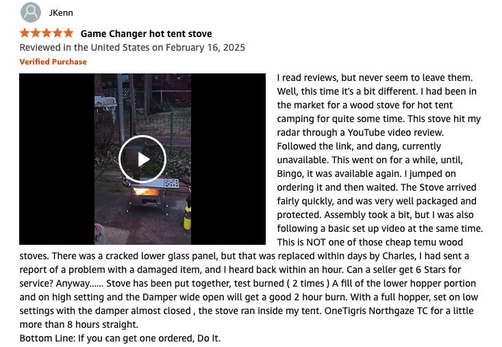 customer review
